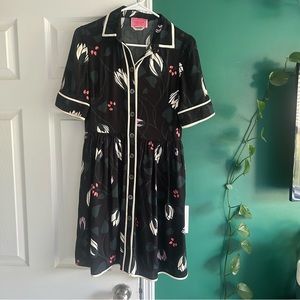Kate Spade Floral Button Up Dress